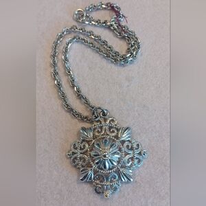 Vintage Trifari Medallion Necklace